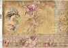 Decoupage de papel vintage, señora, pared, encaje*Винтажная декупаж бумаги, леди, стена, кружева*Vintage Papier Decoupage, Dame, Wand, Spitze
